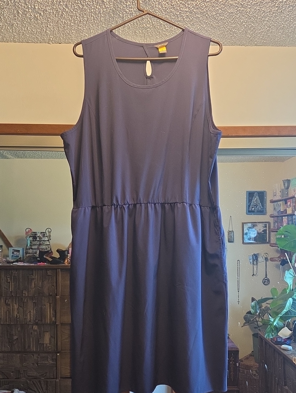 Eddie Bauer Sleeveless Dark Blue Playdress